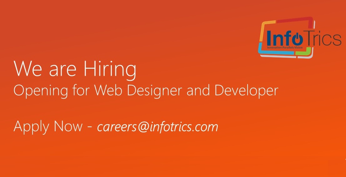 We are Hiring